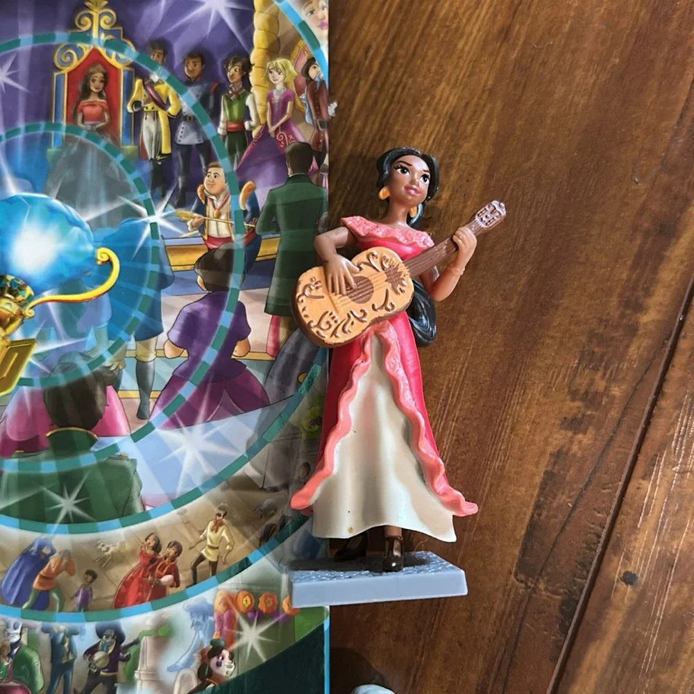 Disney Elena of Avalor Look & Find Book + Elena Luisa Figures Lot